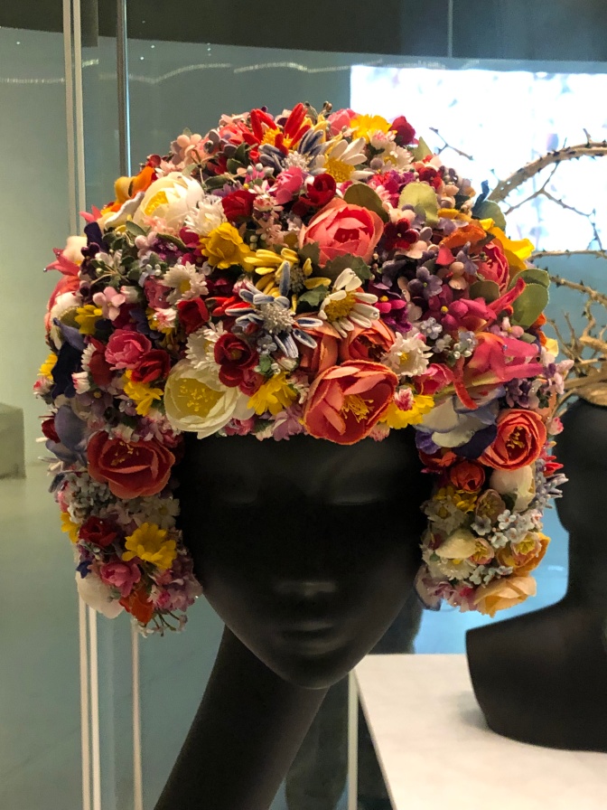 Ornate Flowered Hat By Philip Treacy